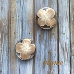 🆕【ビーズ】rough sketch flower beads #BGⅡ