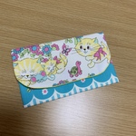 ペタンコポーチ(可愛いねこ)