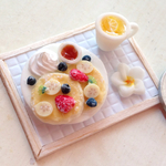 ミニチュア フルーツパンケーキセット