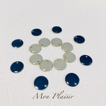 〈送料込み〉エポチャーム丸　穴あき