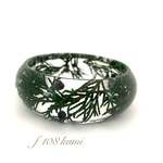SALE／マウンテンジュニパー ＊クリアバングル＊幅約2.5㎝