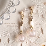 小儚花 樹脂ノンホールピアス イヤリング