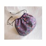 しじみ巾着☆LIBERTY☆ミラベル*Mirabelle*限定色ｘヨーロッパリネン