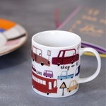 車　乗り物　マグカップ  小さめマグカップ　マグ　子供用食器　キッズ用マグカップ　