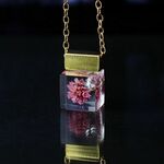 ヒメツルソバ ジルコニア プチネックレス14kgf ゴールド【受注制作】ギフト 誕生日プレゼント ギフトラッピング 結婚式 お呼ばれ