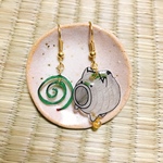 蚊取り線香ピアス
