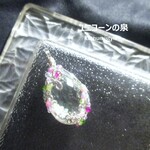 ヒマラヤ産水晶・ファセットカットペンダント（ワイヤージュエリー☆ワイヤーアクセサリー☆ワイヤーラッピング天然石ネックレス）