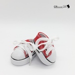 Nuimos ぬいもーず ハンドメイド  人形アクセサリー【刺繍入り スニーカー 】