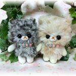 ✿ひ…様専用✿あみぐるみ✿ふわっふわ☁猫ちゃん🐈2点♪