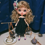 [限定ドールバッグ] リカちゃんジェニーちゃんブライスmomoko初代リカちゃん1/6人形ドール用カバンblytheチェリーちゃんCherry