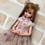 リカちゃんサイズ　22cmドールサイズ　rose happiness