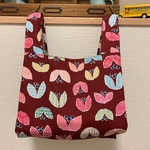 コンビニ用エコバッグ＊えんじ色