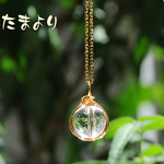 レモンクォーツのペプチンダントトップ