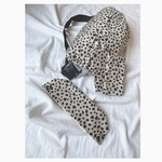 Dalmatian × Greige﻿抱っこ紐カバー3点セット