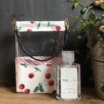 取手の付いたバネポーチ(ラミネート)