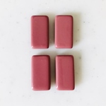 Pink Rectangle Cabochons