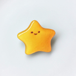 星まつり2020☆ツヤツヤ星くんブローチ(やんちゃ)