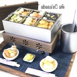 訳あり　SALE hand made ミニチュア ドールハウス    再販 屋台のおでん