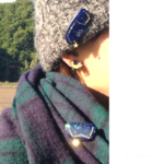 カシオペア座ブローチ