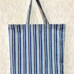 Papa's ストライプトート 折りたためる エコバッグ