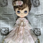 satosakuraさまご予約専用「セリーヌ＊A」ドレスとヘアピンの2点セット