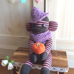 Halloweenチェシャ猫カラーモンキーちゃんA
