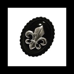 【lily@black_stone RING】百合 ブラック ストーン カメオ ﻿シルバー シンプル ユニセックス  ゴシック 病みかわいい ヴィンテージ  アンティーク  リング