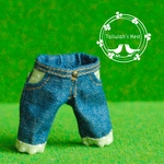 Green Dot ポケット付クロップドジーンズ：オビツ11サイズ   