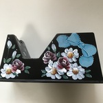 花柄　テープカッター