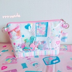 パッチワーク ♡ シャカシャカポーチ