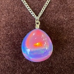 🌈京セラオパール薄紫メイン、赤、青、緑遊色🌈