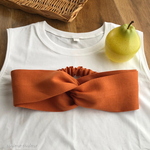 linen orange クロスターバン*✲ﾟ*