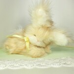 おやすみうさぎ（黄リボン）