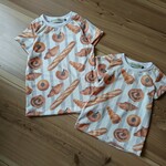 【オーダー】【90,120size】パン柄Tシャツ