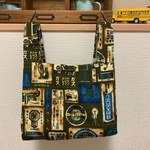 コンビニ用エコバッグ＊レトロ柄