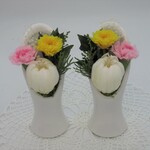 プリザーブドフラワー　ミニ仏花「琴葉」　お供え花　一対（2点セット）　納骨堂　ペット用にも