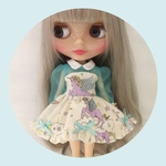 シースルーユニコーンワンピース♡White