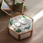 "purity" 白スズランのナチュラルリングピロー