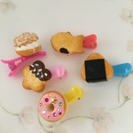 《セット価格》スイーツのヘアクリップ♡キッズ用5点セット