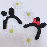 うさぎ♡うさみみカチューシャ♡ブラック♡