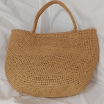 定番　ラフィア　バッグ　#トート