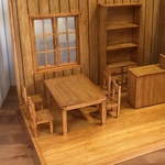 kokona88様専用 カフェ風ドールハウス他　ミニチュア家具 