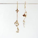 朝露リーフピアス(イヤリング)
