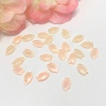 桜の花びらアクリルパーツ25個セット