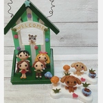 オーダー作品 welcomeハウスと骨っ子わんちゃん