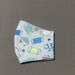 【ｎ様オーダー品】ume＊mew ひんやり立体マスク・キッズ（マスクとネコ/ガーゼ）