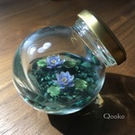 小さな睡蓮の池【 青 】