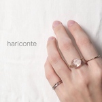 gemstone ring quartz /// 天然石、水晶、ビーズリング、オーダーメイド