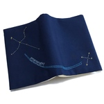 刺繍 ブックカバー 文庫 銀河鉄道の夜
