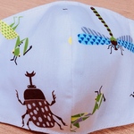 『再販』カブト虫　夏用＊子供マスク